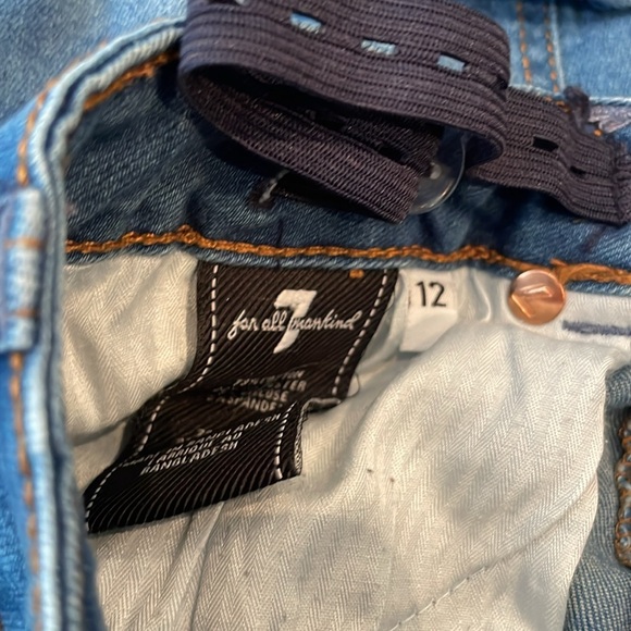 7 for all mankind Jean Shorts - Picture 7 of 8